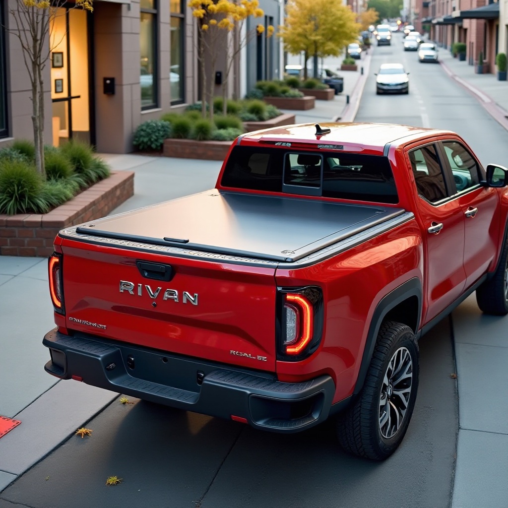 cubierta de tonel manual Rivian R1T