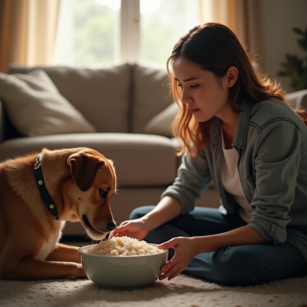 what to feed dog with diarrhea and vomiting