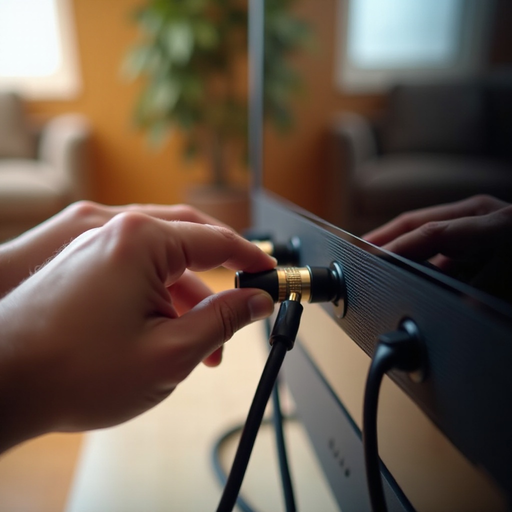 come collegare una smart TV al cavo