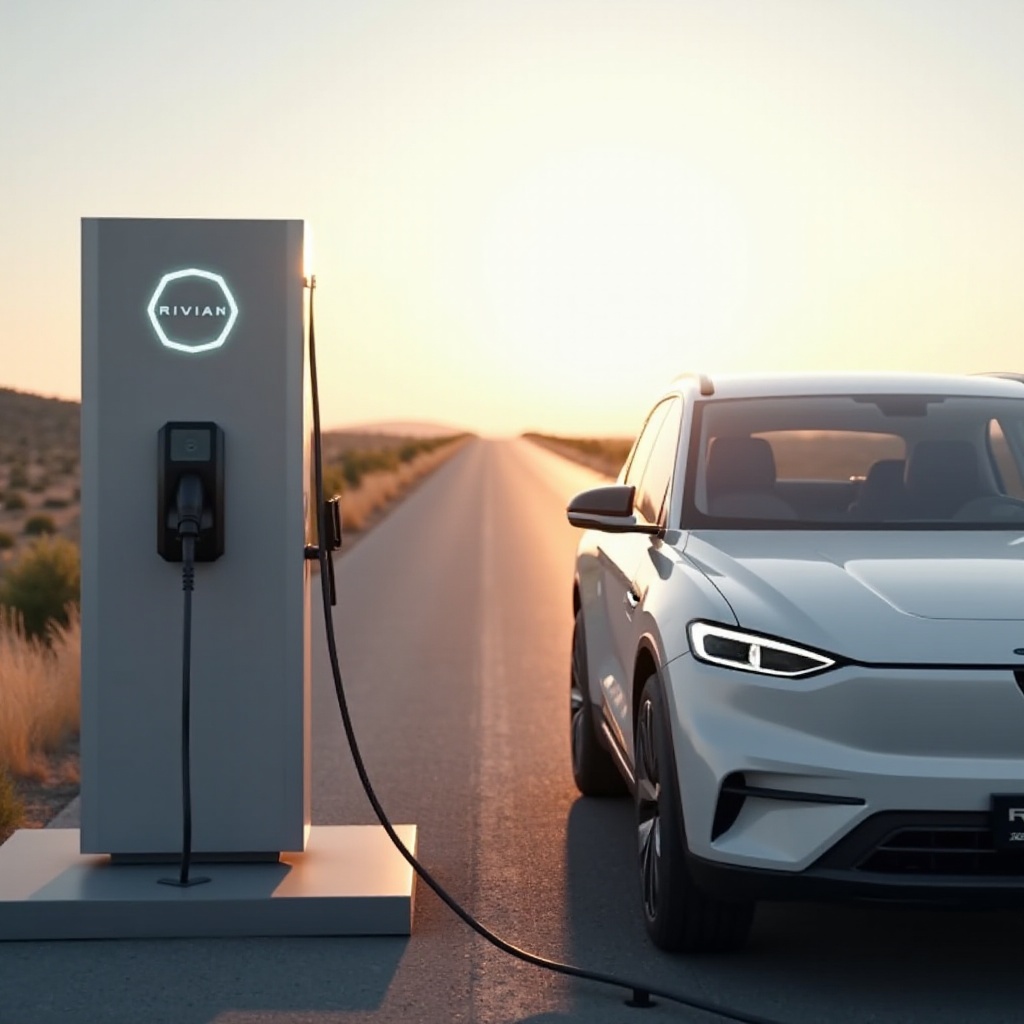 posizioni della rete di avventure Rivian