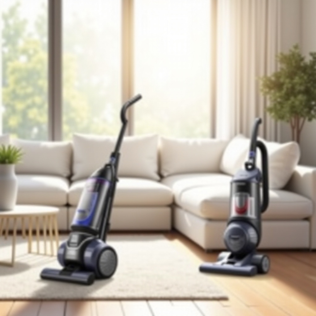 aspirateur traîneau vs aspirateur vertical