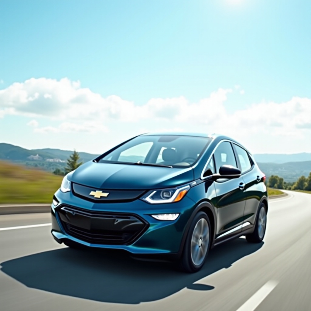 chevrolet bolt bereik 397 km alleen batterij