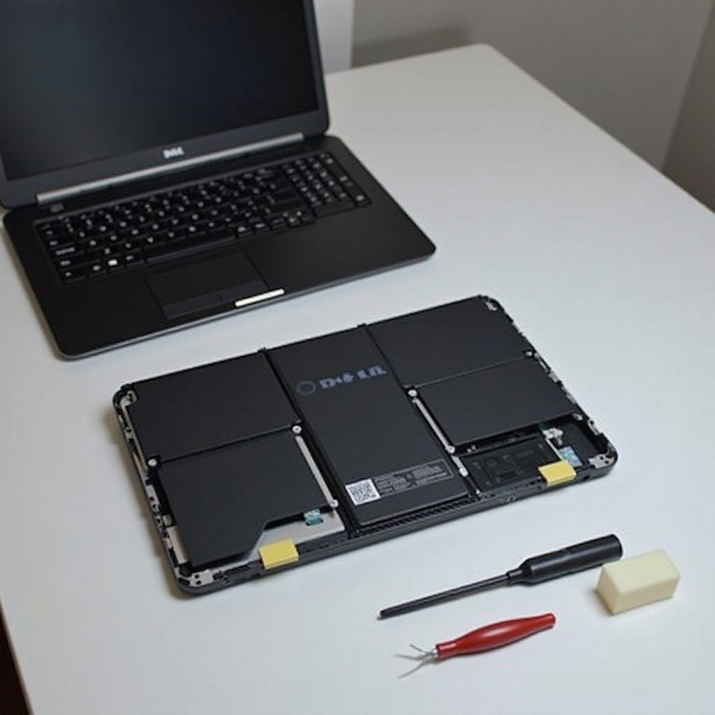 cómo cambiar la batería en un portátil Dell Inspiron