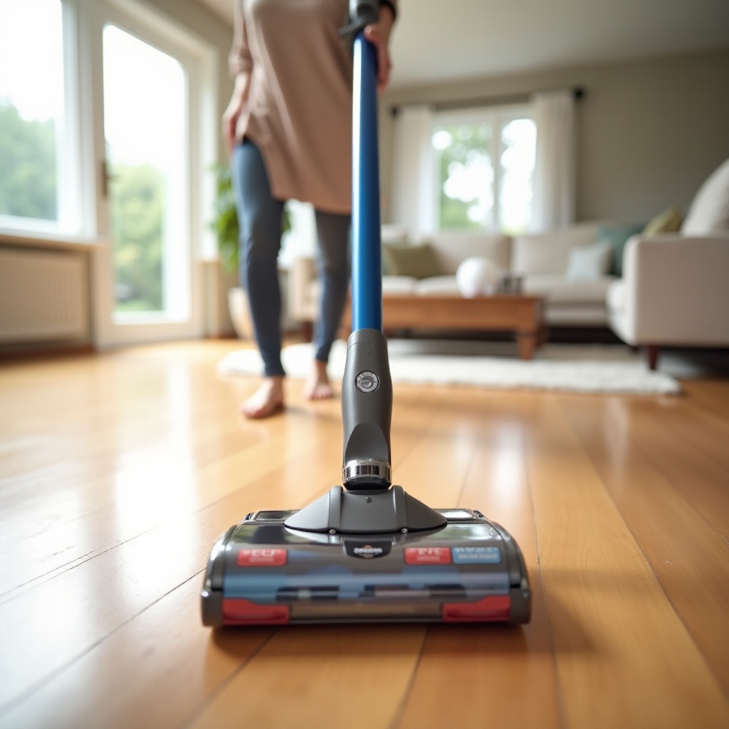 meilleur aspirateur balai pour sols en bois dur