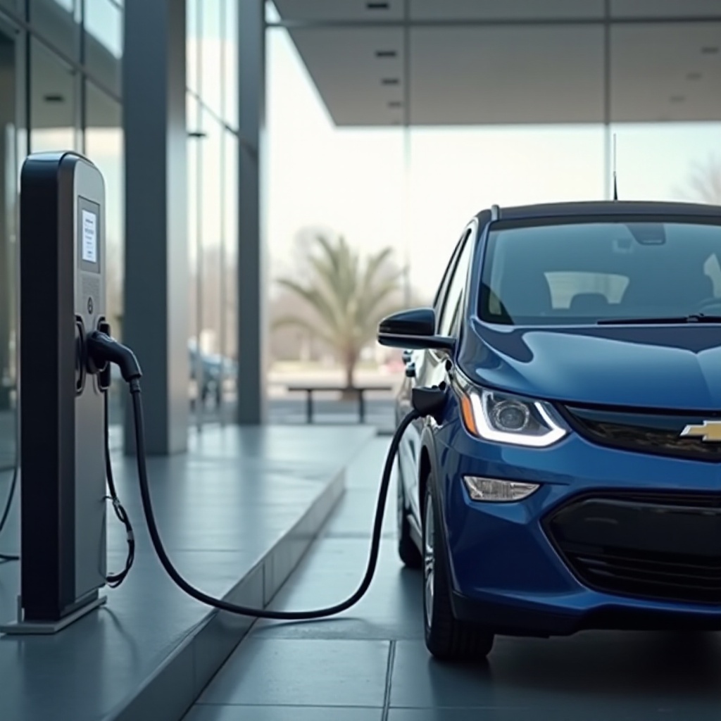 chevy bolt tasa de carga rápida DC