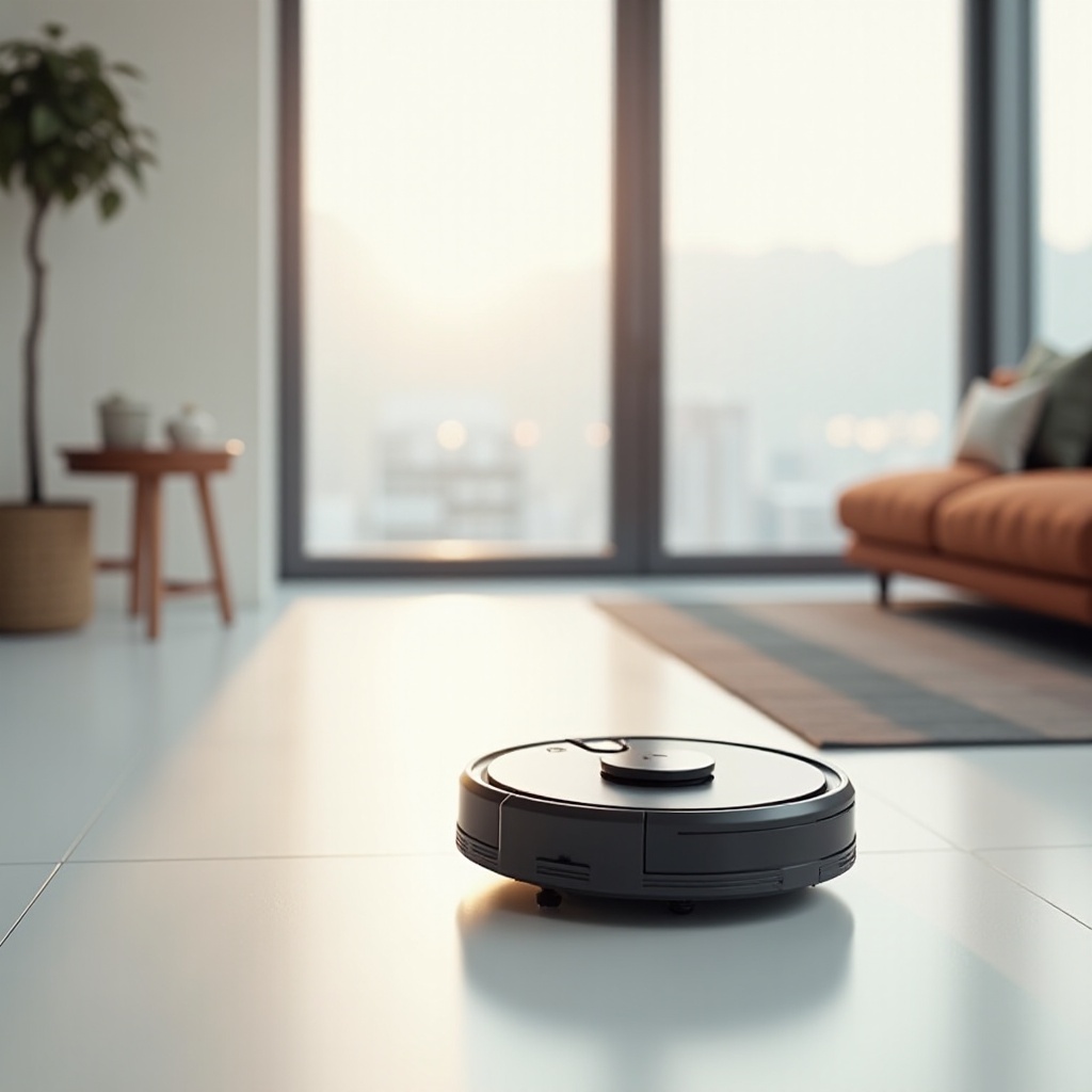 revisão do aspirador de pó robô Dyson