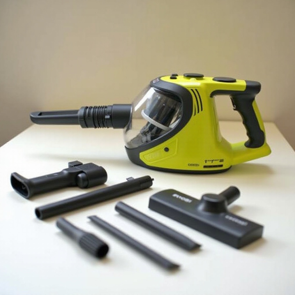 recensione aspirapolvere portatile Ryobi