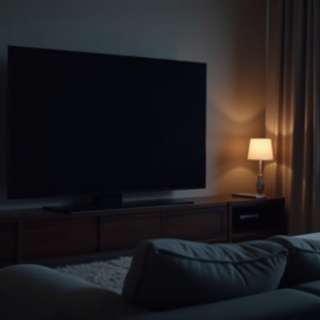 televisor Vizio apagado