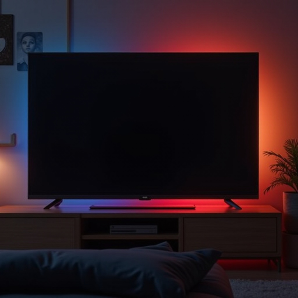 lo schermo della televisione è diventato nero ma l'audio è ancora presente