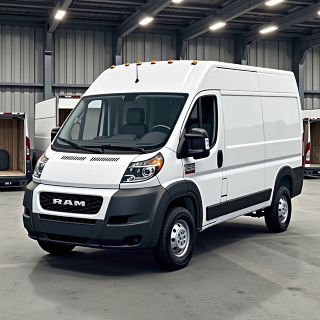 2025 estilos de carrocería de la furgoneta de carga Ram ProMaster