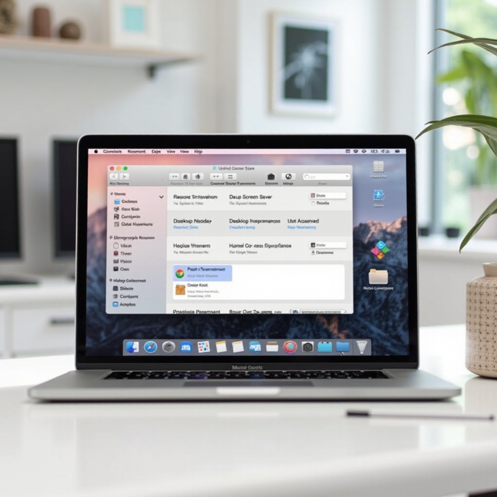 voitko poistaa ladatun näytönsäästäjän MacBook Prolla?
