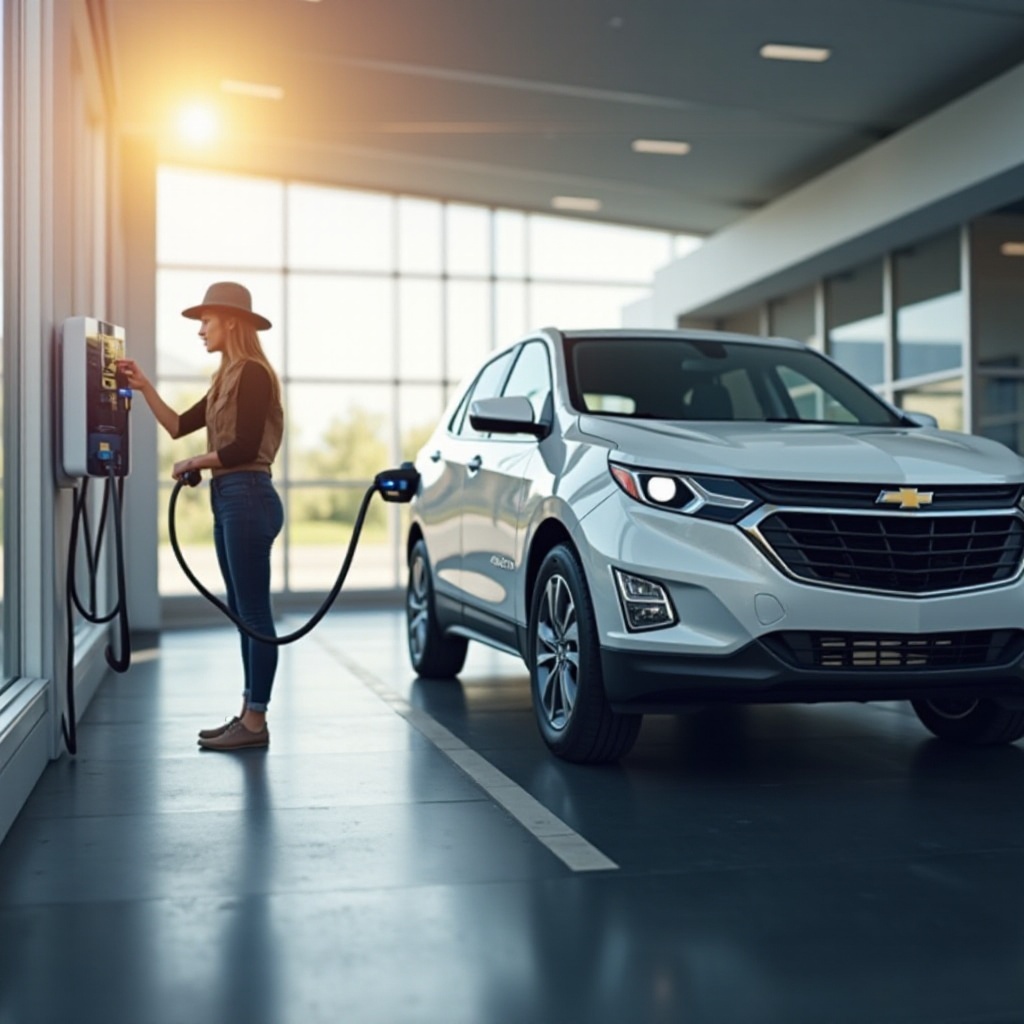chevy equinox ev:n latausnopeus