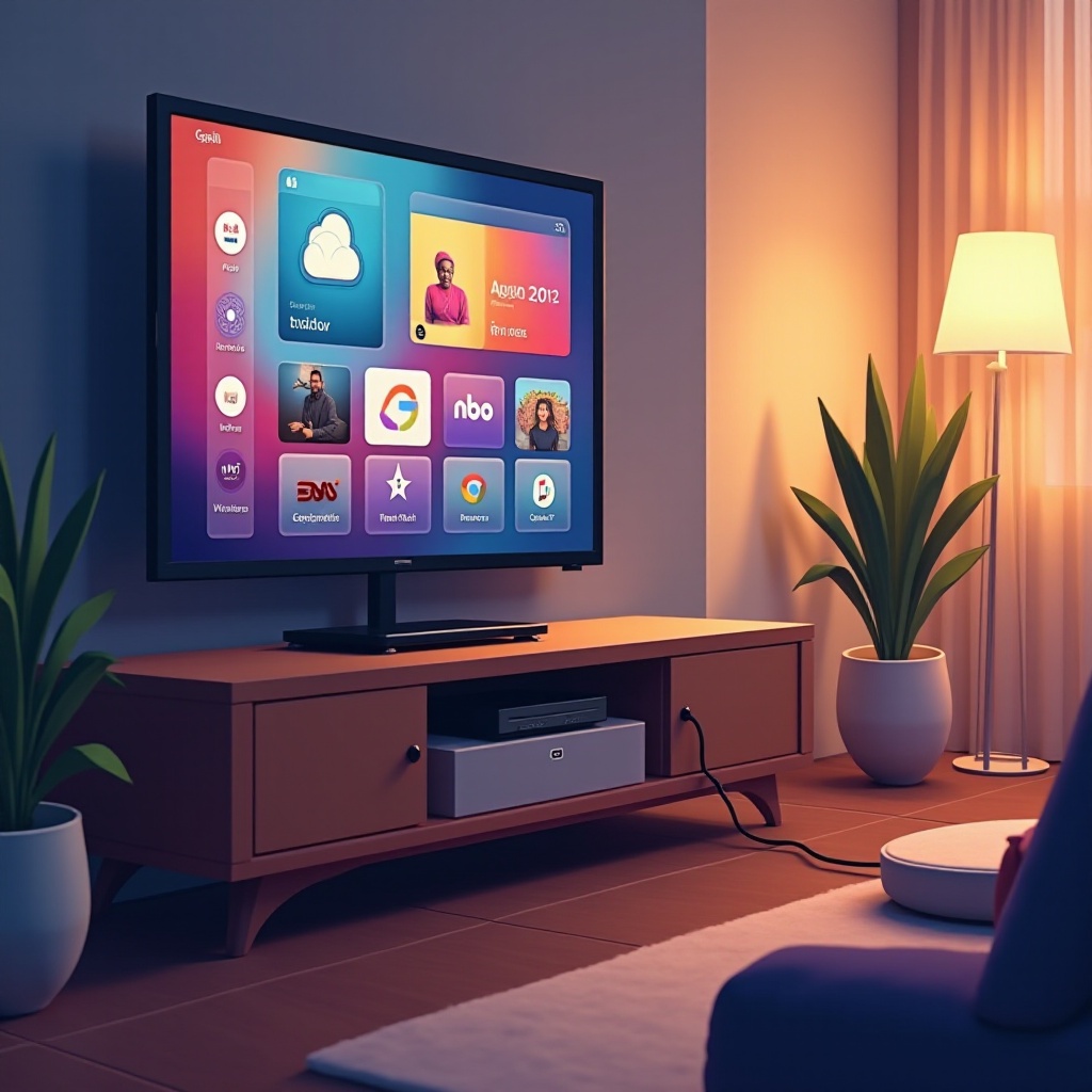 how do you hook up a smart tv to cable