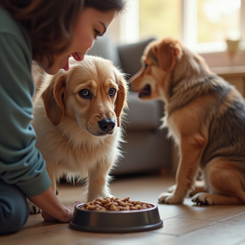 cambiar la comida del perro puede causar sangre en las heces