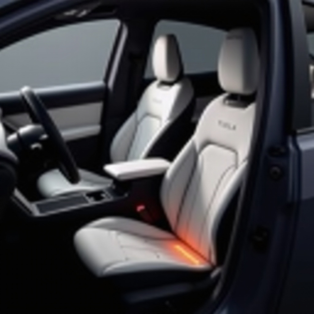 o modelo y tem assentos aquecidos