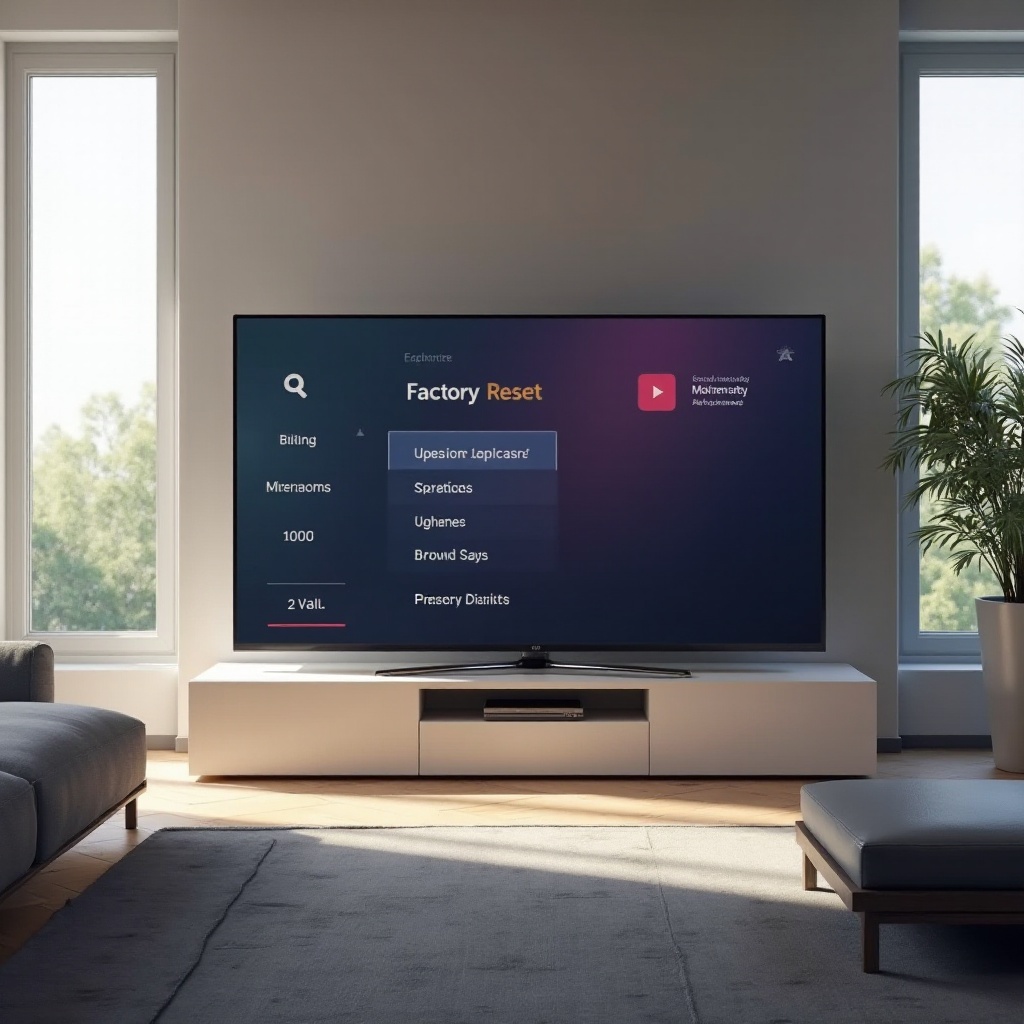 how do i factory reset my lg tv