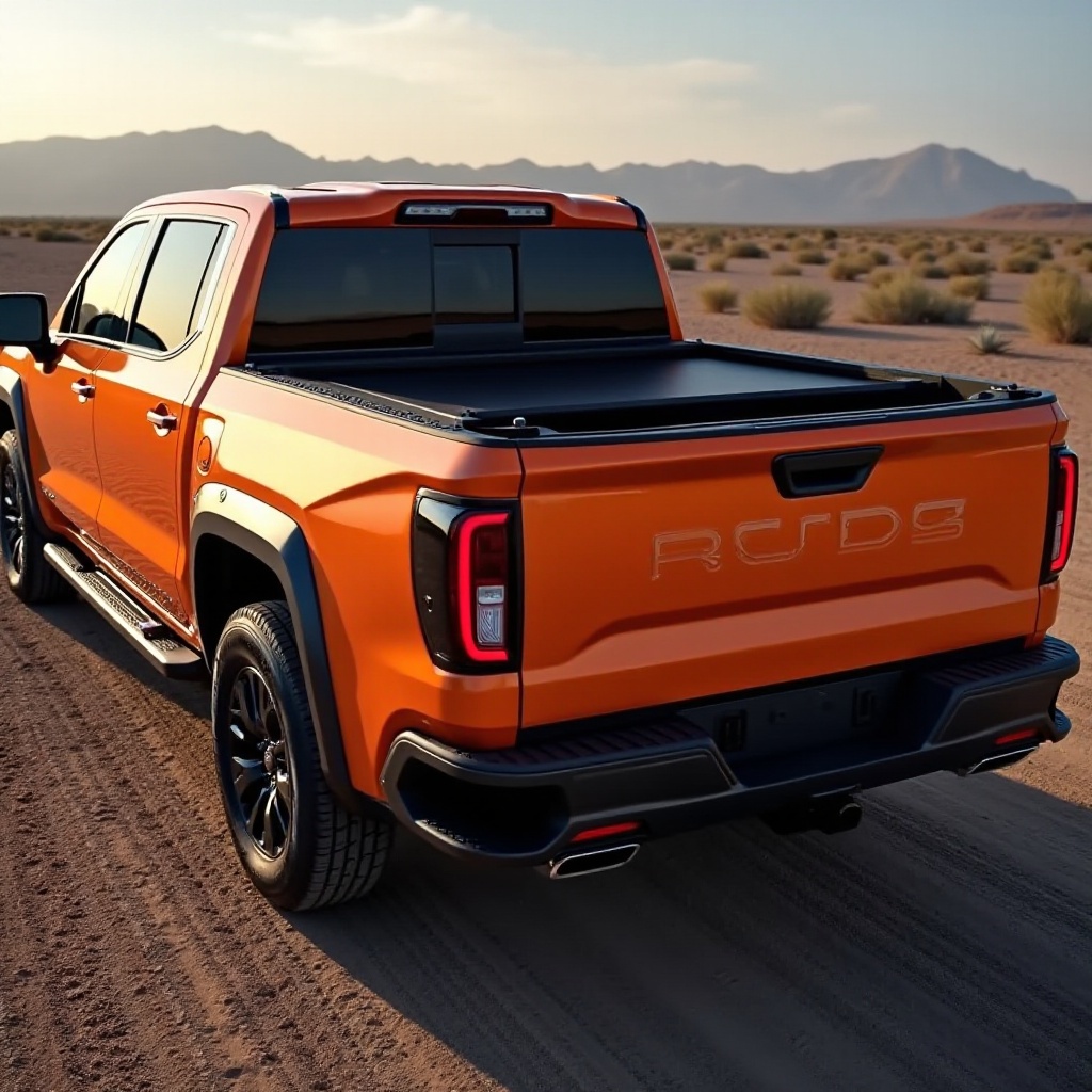 copertura manuale per il cassone del Rivian R1T