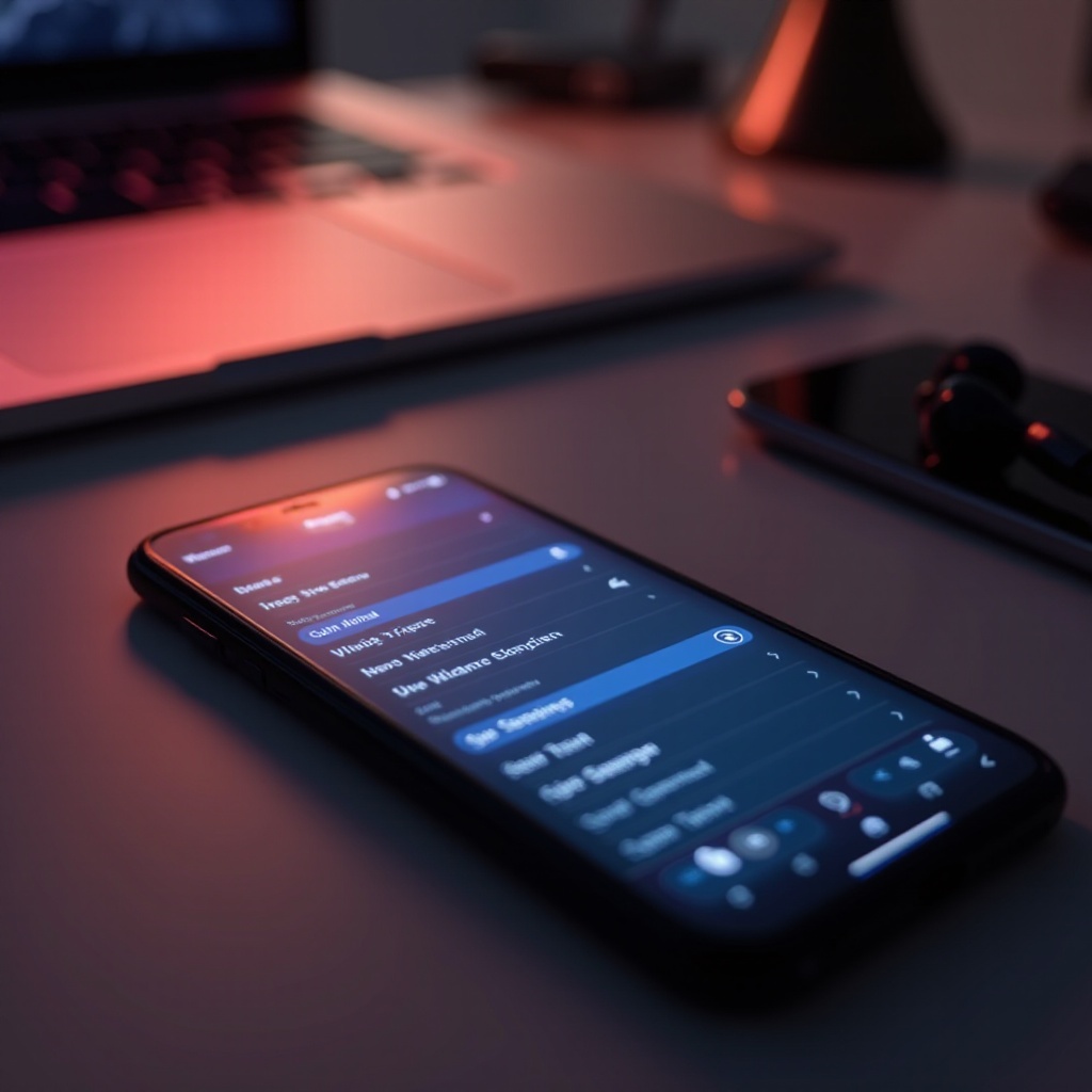 iPhone configurado para vibrar