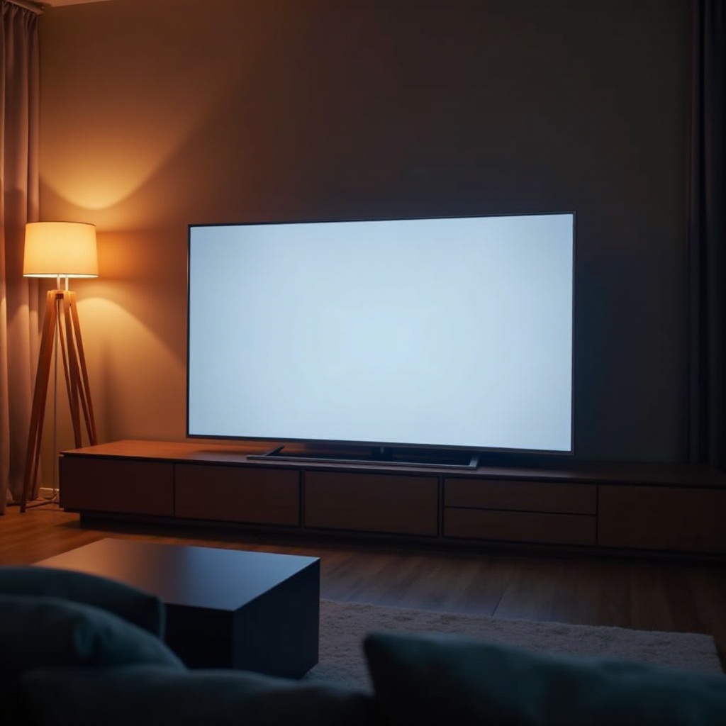 la televisión Hisense se enciende pero no hay imagen