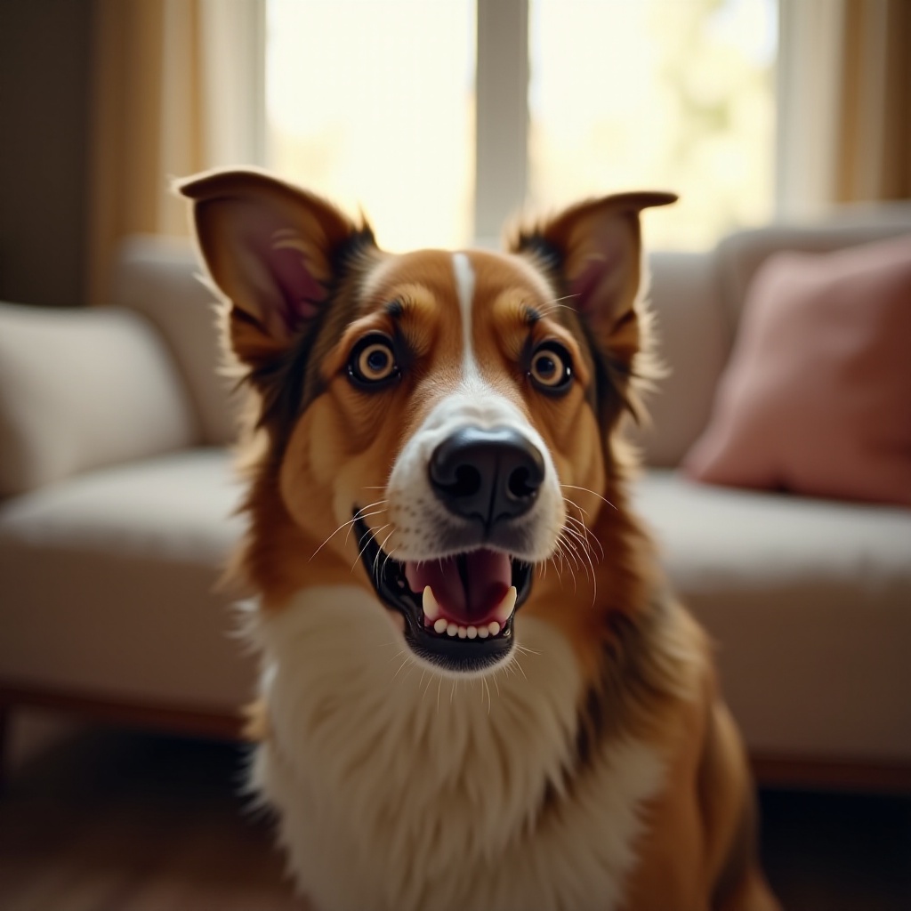 why is my dog whining and acting weird