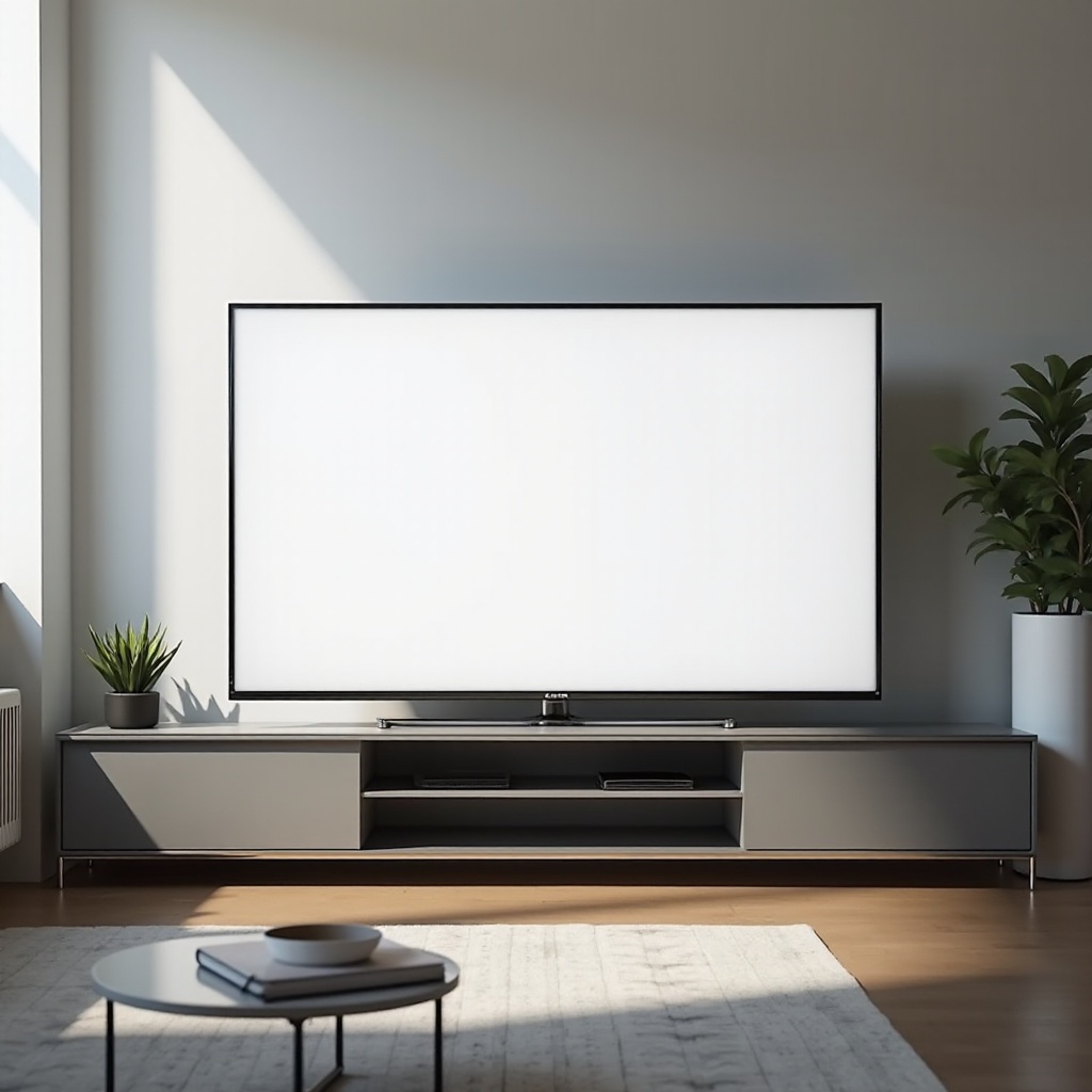 la télévision Hisense s'allume mais pas d'image