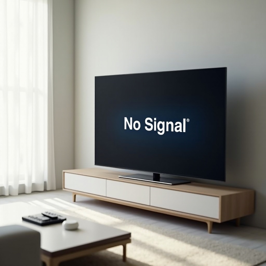 Sceptre-tv ei signaalia