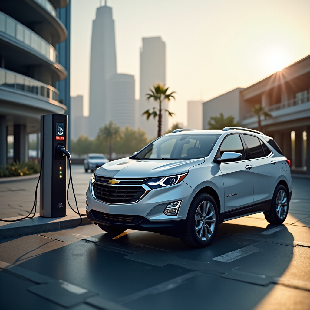 Ladegeschwindigkeit des Chevy Equinox EV