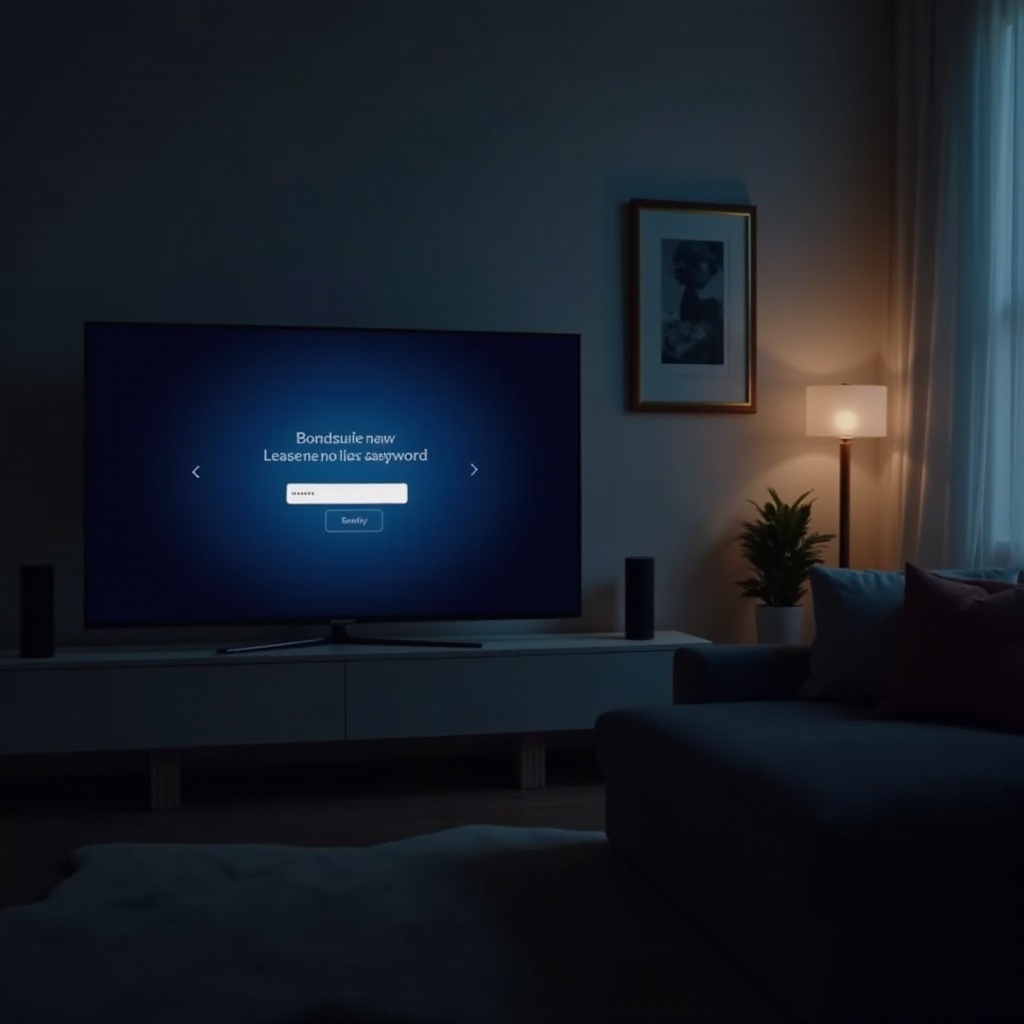 how to lock vizio tv with password