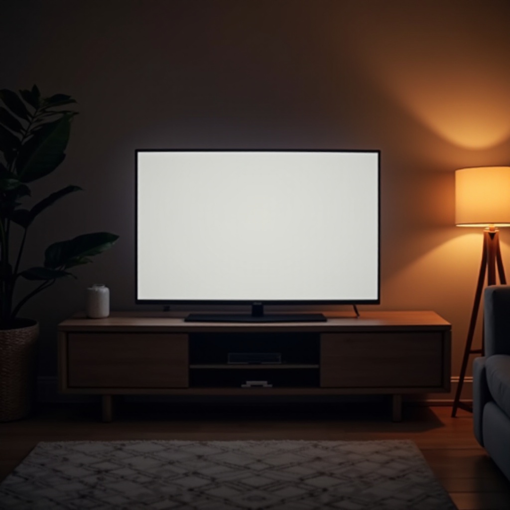 Hisense-Fernseher geht an, aber kein Bild
