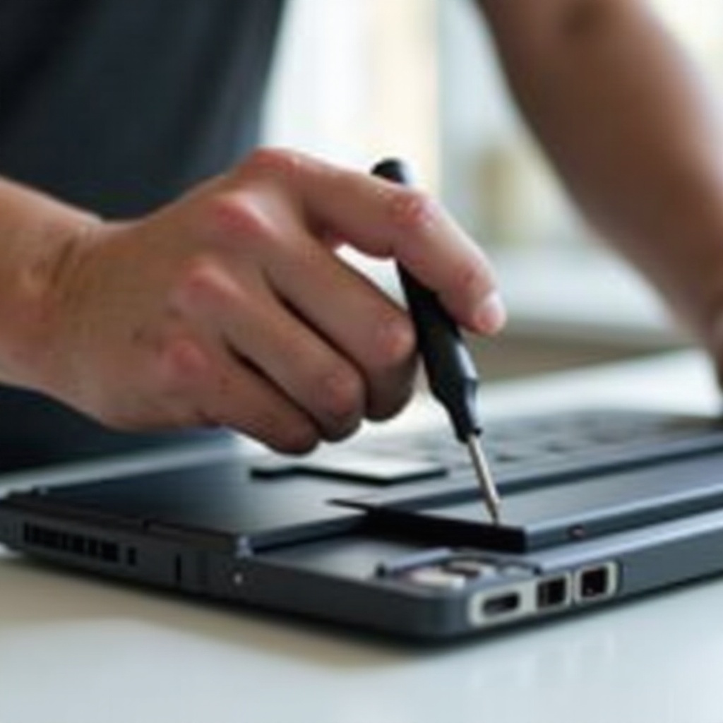 como trocar a bateria de um laptop Dell Inspiron