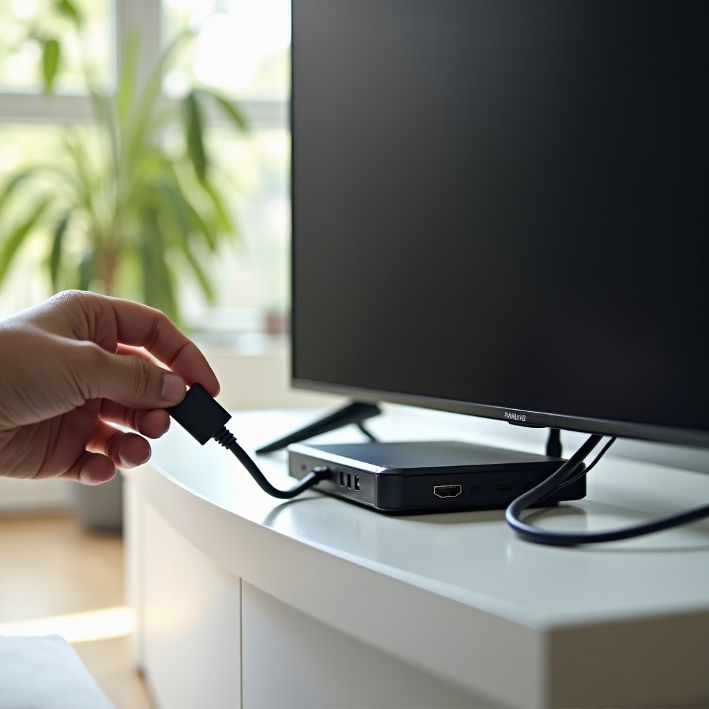 comment brancher une télévision intelligente au câble