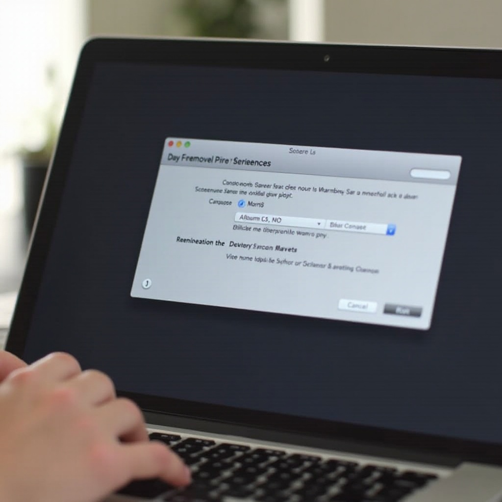 ¿puedes eliminar un protector de pantalla descargado en MacBook Pro?