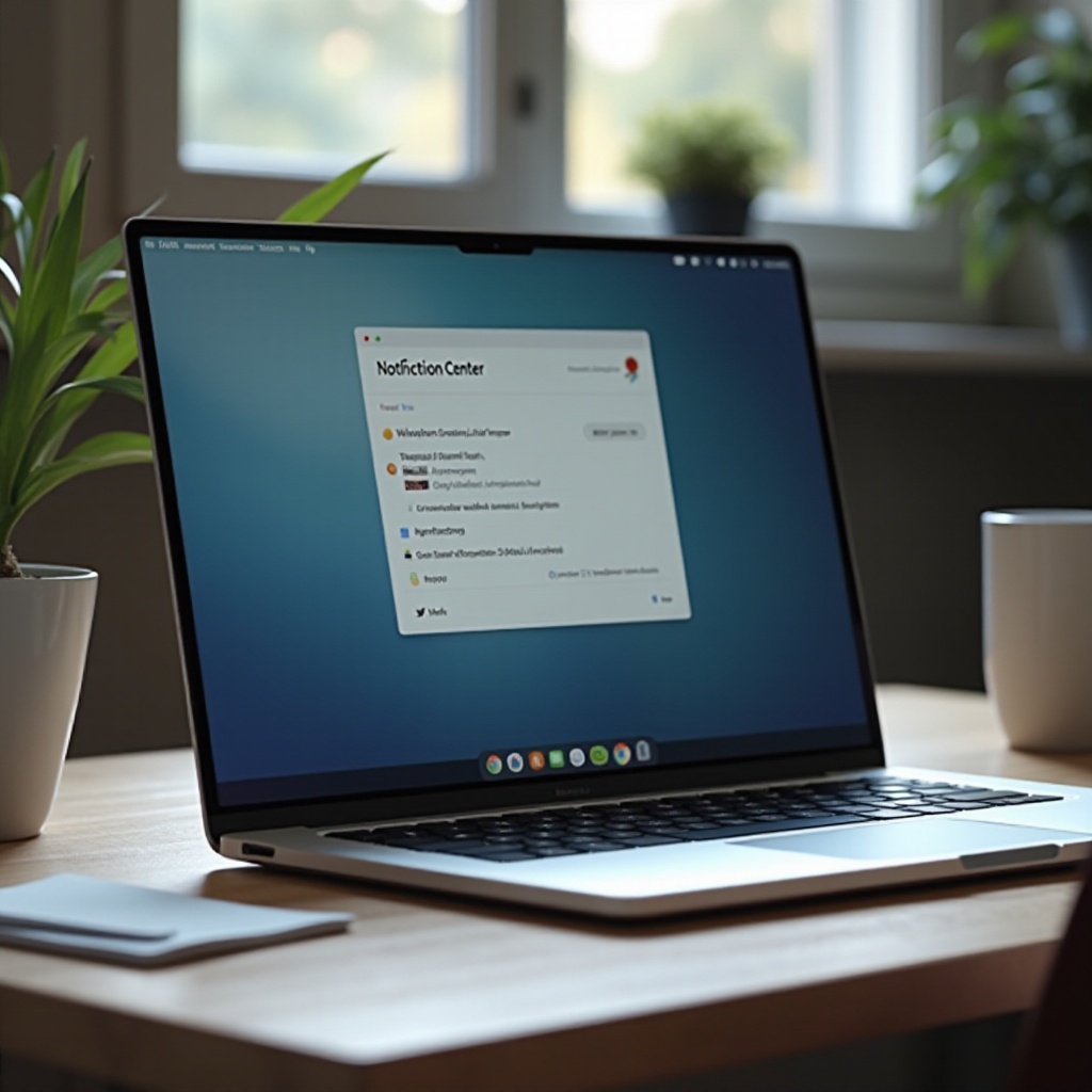 missä ovat ilmoitukset Chromebookillani
